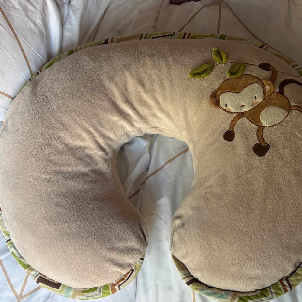 Monkey Design Nursing Pillow unisex